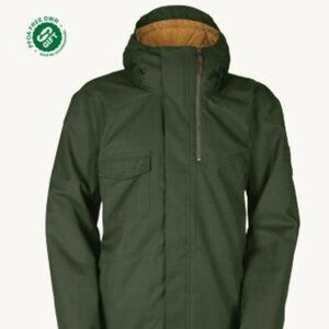 Bonfire Outwear Like New Men's Arc Green Winter Skiing or Snowboarding Jacket